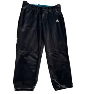 ADIDAS Climalite Black Jogging pants Kids Sz L gently used